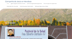 Desktop Screenshot of jesuitasmendoza.com