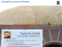 Tablet Screenshot of jesuitasmendoza.com
